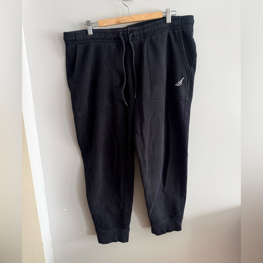 Nautica Men's Black Sweatpants